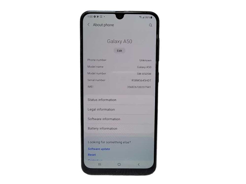 Samsung Galaxy A50 64GB (SM-A505W) READ $