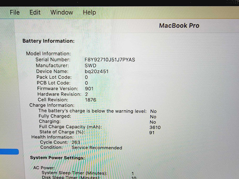 Apple Macbook Pro 2019 13\\" Core i7-8569U @ 2.8GHz 16GB DDR3 500GB SSD (