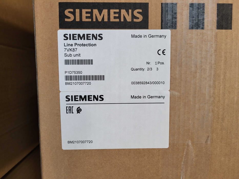 Siemens SIPROTEC 5 Digital protection relays and control Brand new  $