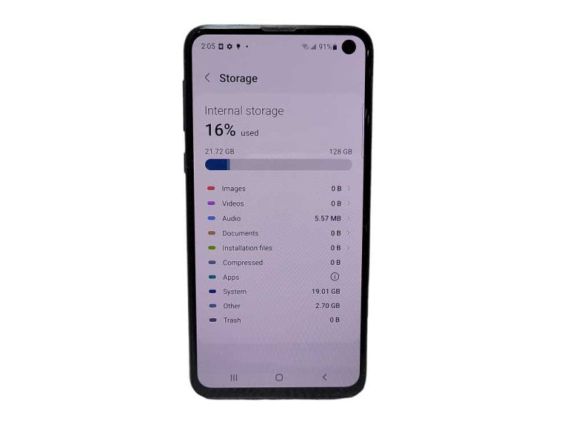 Samsung Galaxy S10e 128GB (SM-G970W) READ Q$