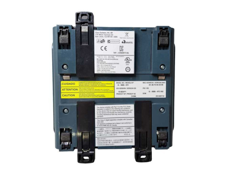 Cisco IE-3000-8TC | 8-Port Industrial Ethernet Switch | Factory Reset Q)