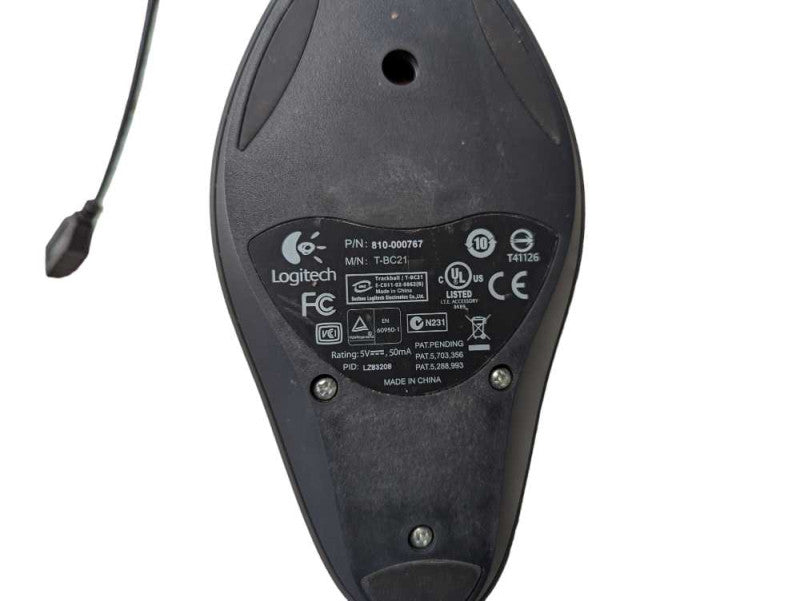 810-000767 Logitech Trackman Marble Trackball USB Optical 2-Buttons Mouse -