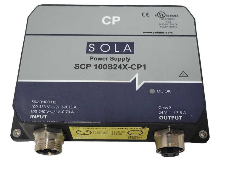 SOLA SCP 100S24X-CP1 24 DC Volt Power Supply, READ _