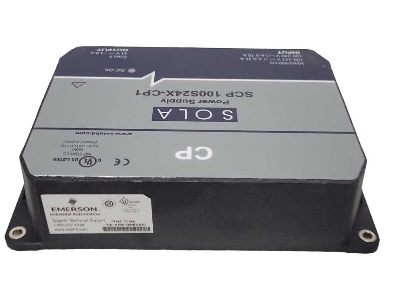 SOLA SCP 100S24X-CP1 24 DC Volt Power Supply, READ _
