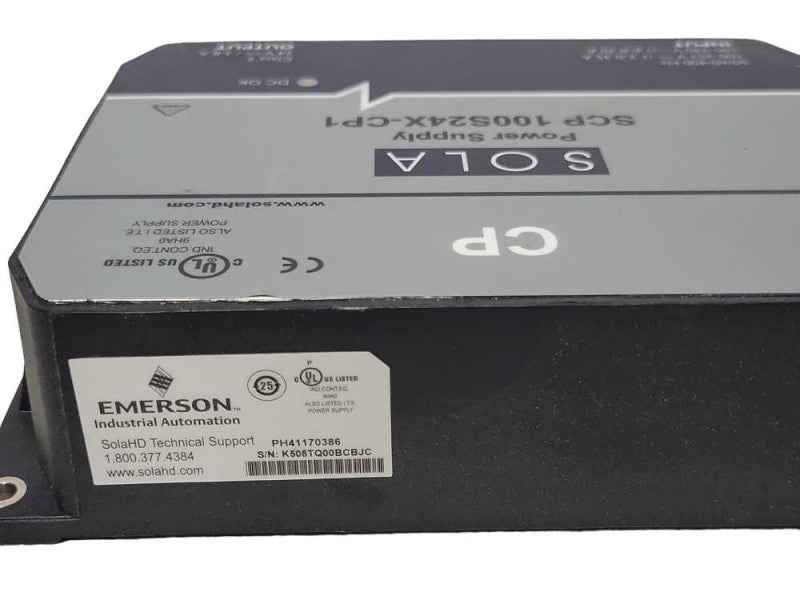 SOLA SCP 100S24X-CP1 24 DC Volt Power Supply, READ _