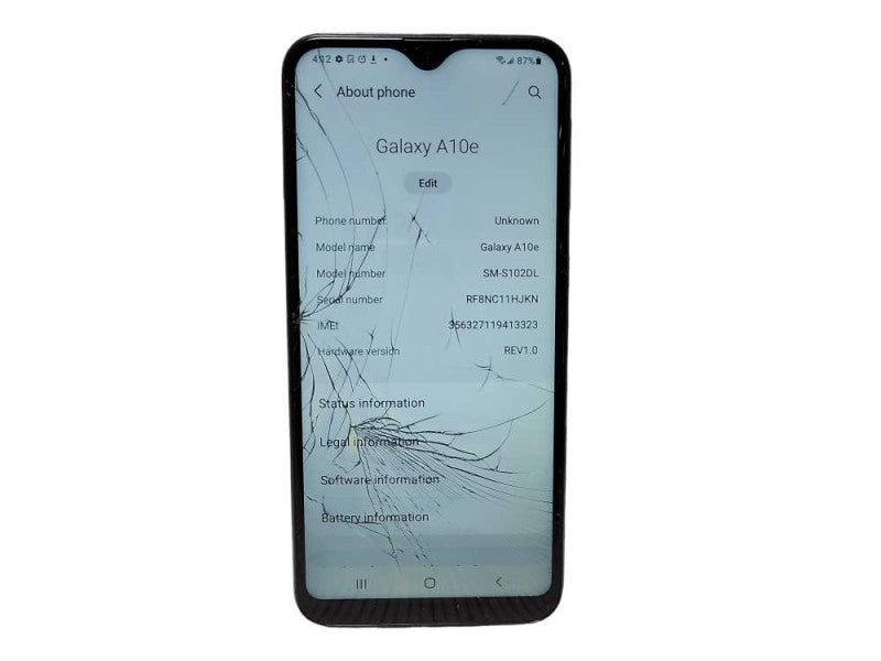 Samsung Galaxy A10e 32GB (SM-A102W) READ $