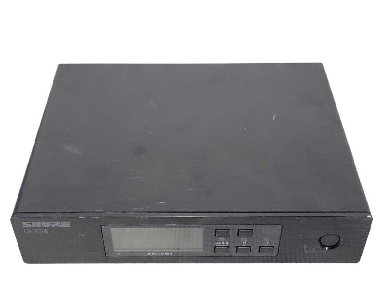 Shure Wireless receiver QLXD4 632-696 MHz, READ _