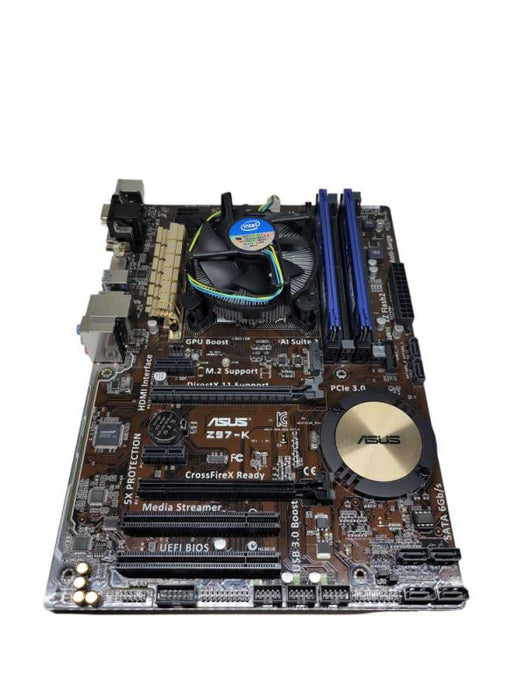 Intel Core i7-4770 | ASUS Z97-K | 8GB RAM | M.2 | I/O Plate %
