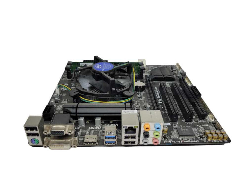 Intel Core i7-4790 | GIGABYTE B85M-D3H | 8GB RAM | I/I Plate %