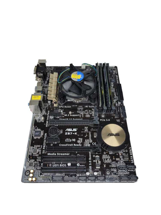 Intel Core i7-4770 | ASUS Z97-K | 16GB RAM | M.2 | I/O Plate % %