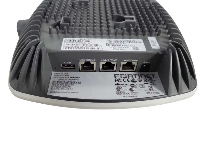 Fortinet FORTIAP-421E FAP-421E-A Wireless PoE Access Point 2.4 GHz 5 GHz !
