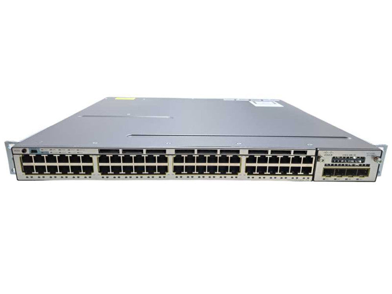 Cisco WS-C3750X-48P-S V02 | 48-Port Gigabit PoE+ Network Switch | 1x 715W PSU )
