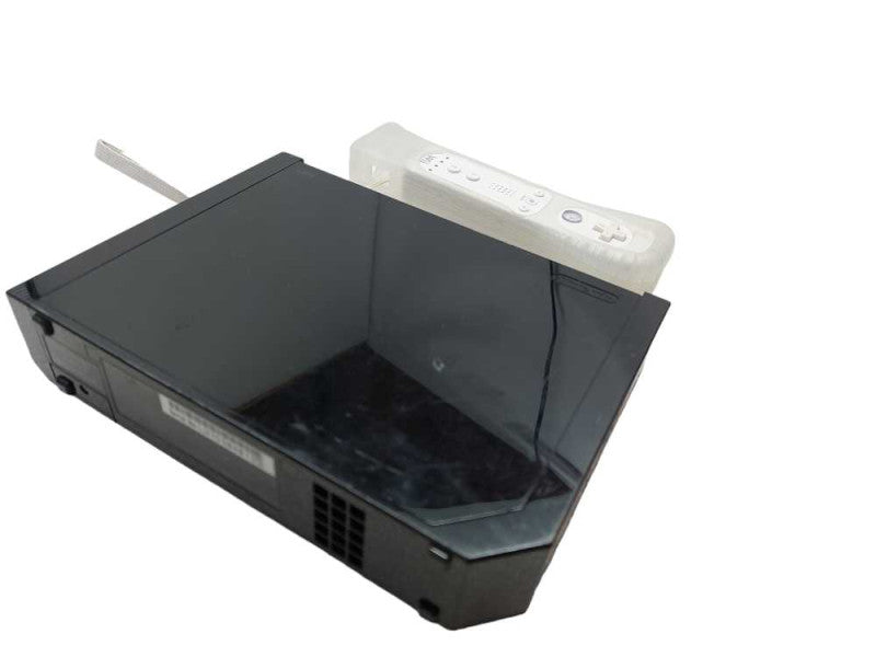 Nintendo Wii Black Model: RVL-001(USA) with 1 White Controller ( For Parts ) =