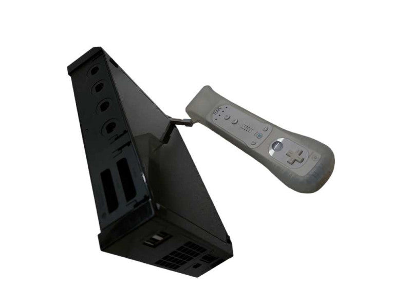 Nintendo Wii Black Model: RVL-001(USA) with 1 White Controller ( For Parts ) =