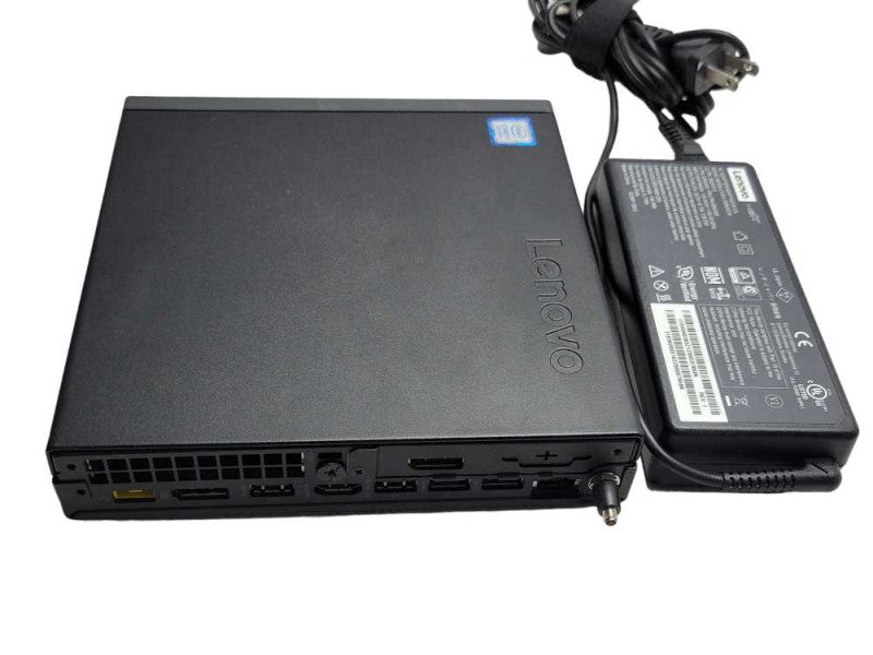 Lenovo M720q USFF PC, Core I7-8700T 2.4GHz 16GB DDR4 256GB NVMe + Adapter _