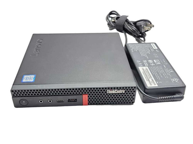 Lenovo M720q USFF PC, Core I7-8700T 2.4GHz 16GB DDR4 256GB NVMe + Adapter _