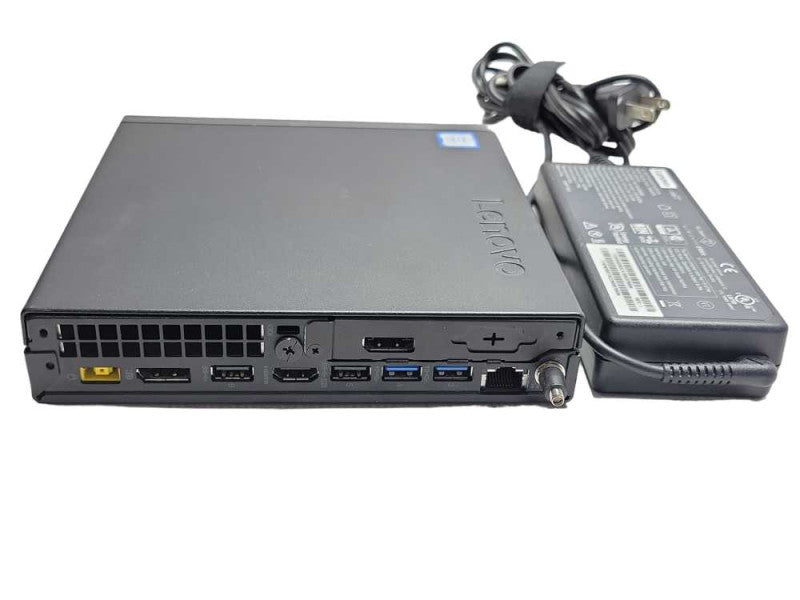 Lenovo M720q USFF PC, Core I7-8700T 2.4GHz 16GB DDR4 256GB NVMe + Adapter _