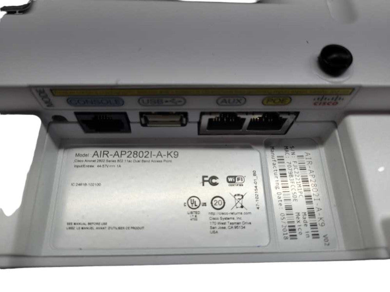Cisco Aironet 2802i Access Point (AIR-AP2802I-A-K9) 802.11ac  Q%