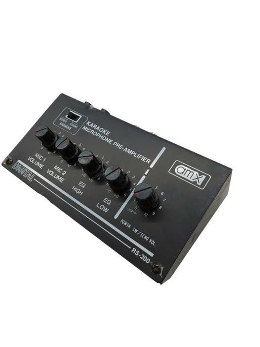 AMX Karaoke Microphone Pre-Amplifier Digital Model: RS-200 =