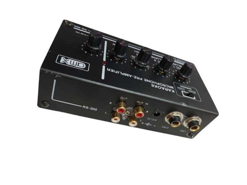 AMX Karaoke Microphone Pre-Amplifier Digital Model: RS-200 =