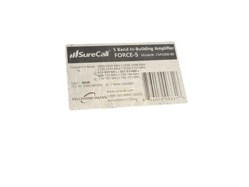 SureCall 5 Band In-Building Amplifier FORCE-5 CM5000-80, READ _
