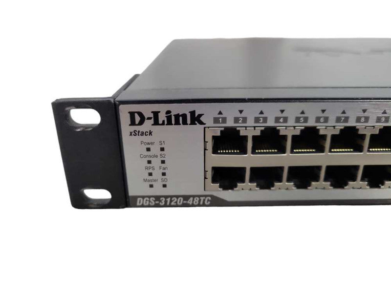 D-Link DGS-3120-48TC xStack L3 Managed Gigabit Network Switch !