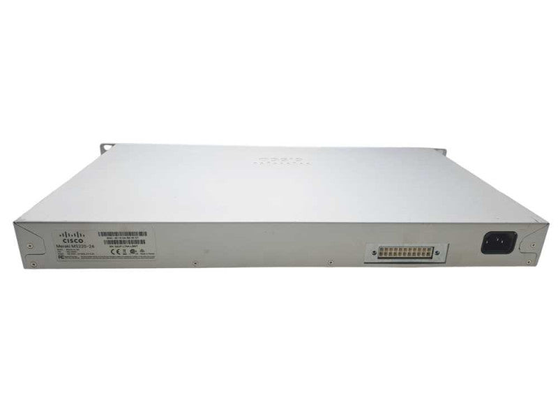 Cisco Meraki MS220-24 | 24 Port Gigabit | 4x SFP Network Switch | Unclaimed )