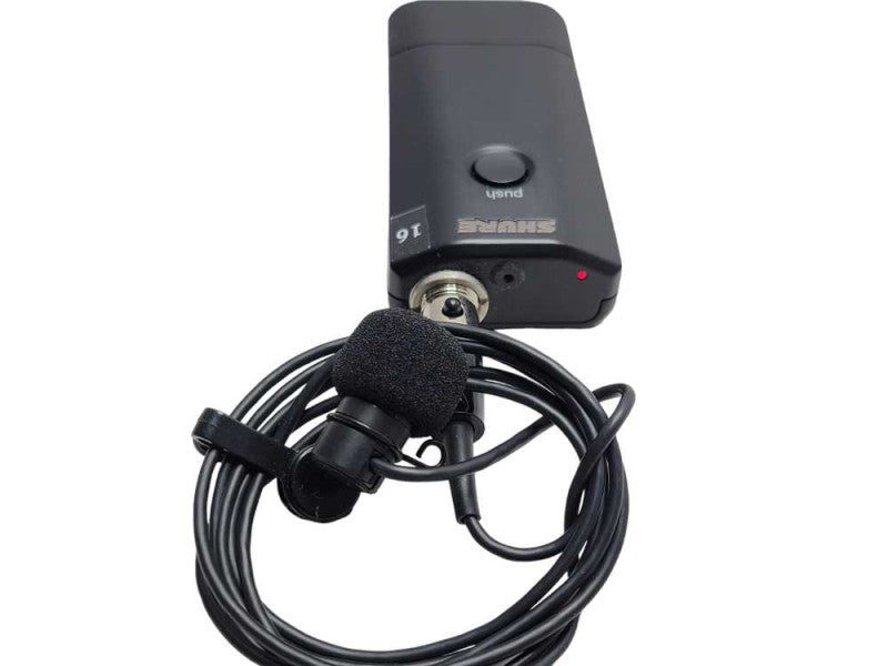 SHURE MXW1/0 Z10 WIRELESS BODYPACK TRANSMITTER, READ _