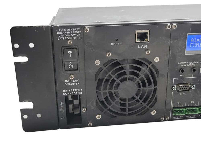 Alpha FXM1100 UPS Uninterruptible Power Supply Module, READ _