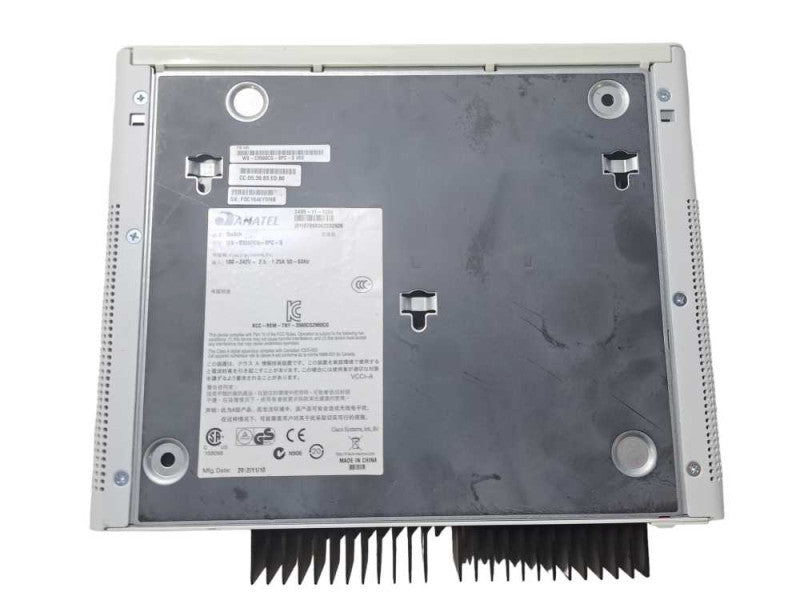 CIsco WS-C3560CG-8PC-S | 8-Port Gigabit PoE+ Compact Switch | Dual Uplinks )