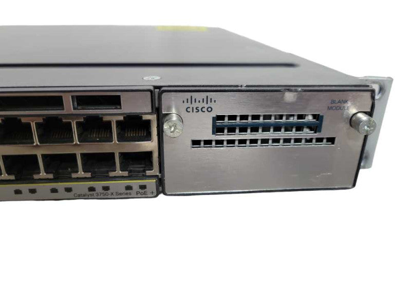 Cisco WS-C3750X Series Gigabit PoE Switch WS-C3750X-48PF-S !