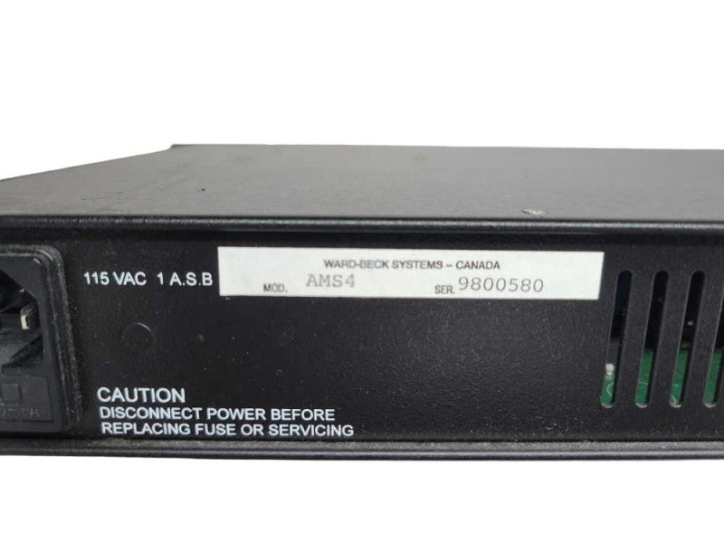 Ward-Beck AMS-4 Audio Monitor System Q%