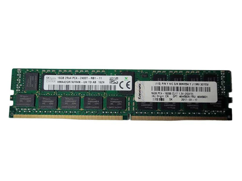 SK Hynix 16GB 2Rx4 PC4-2400T-RB1-11 ECC REG Server RAM  Q_