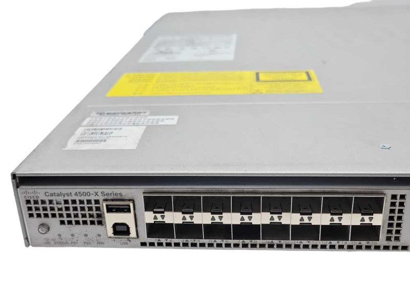 Cisco WS-C4500X-16SFP+ V03 10 Gigabit Eth Switch 2x PSU, READ _
