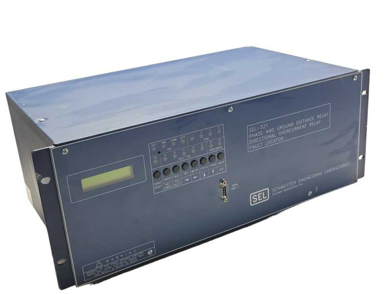 Schweitzer Eng SEL-321 Phase and Ground Distance Relay Overcurrent, READ _