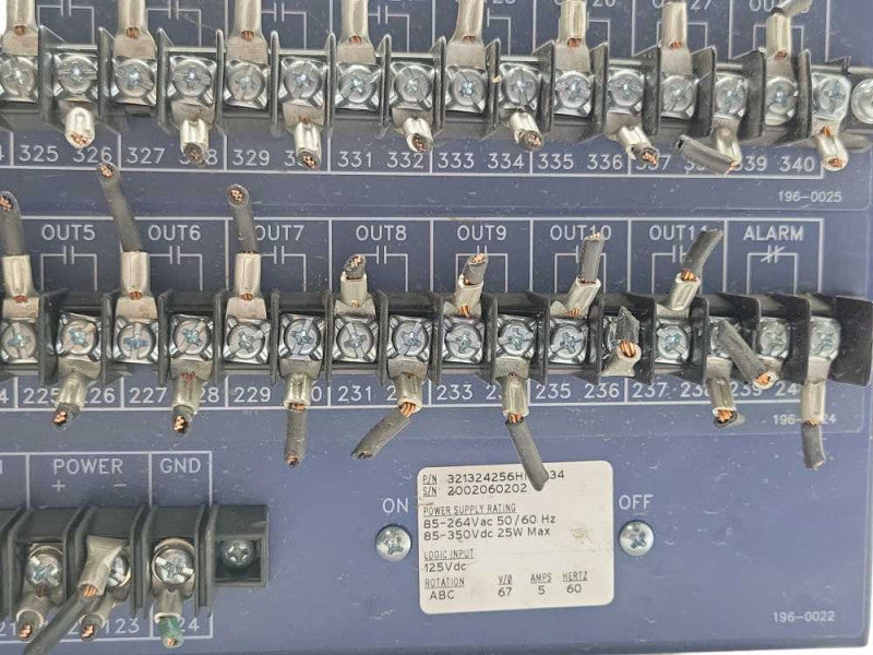 Schweitzer Eng SEL-321 Phase and Ground Distance Relay Overcurrent, READ _