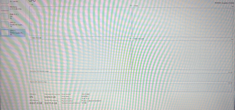 Dell Precision 7720 i7-6820HQ@2.7GHz QUADRO P3000 6GB GPU 32GB 512SSD READ!