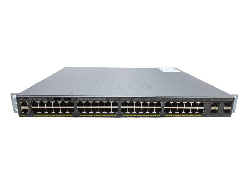 Cisco WS-C2960X-48FPS-L V04 | 48 Port Gigabit PoE+ 740W Switch | 4x SFP *READ )
