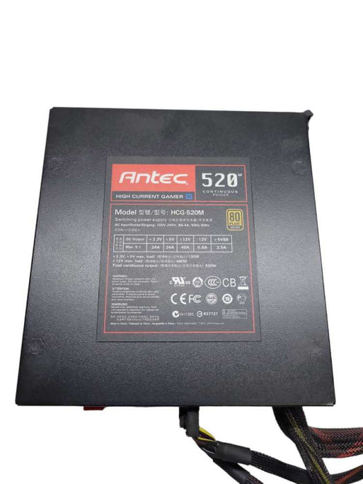 Antec High Current Gamer 520W Semi-Modular PSU (HCG-520M) %
