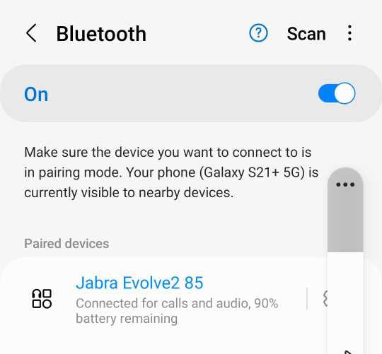 Jabra Evolve2 85 Wireless Headset - Black USB-C, READ _