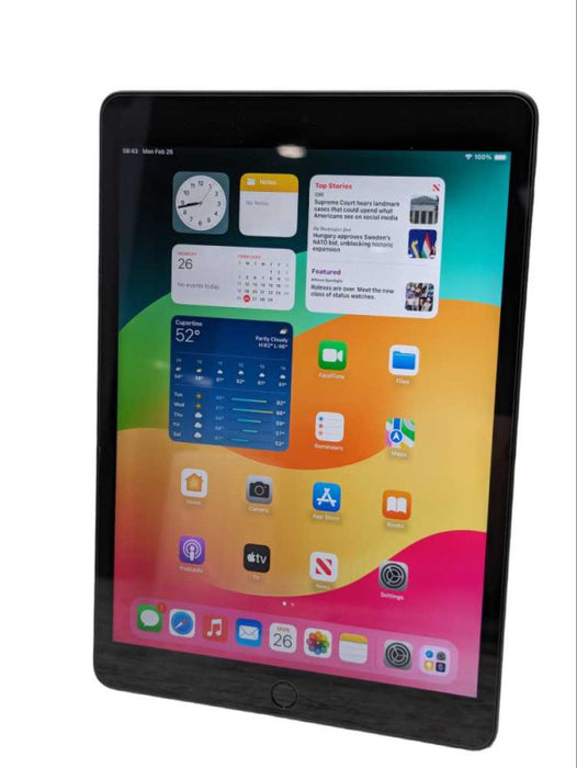 Apple iPad (9th generatiron) 64GB WiFi UNLOCKED  -