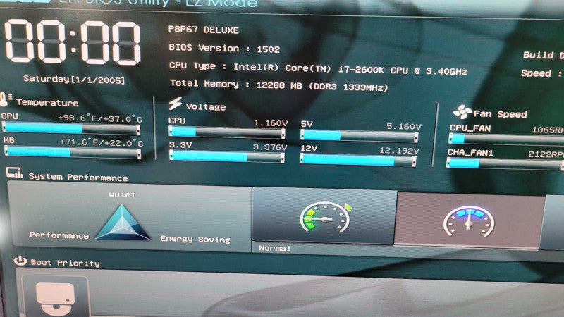 Boxx - Intel Core i7-2600K | ASUS P8P67 DELUXE | 12GB RAM | SEASONIC 850W PSU %