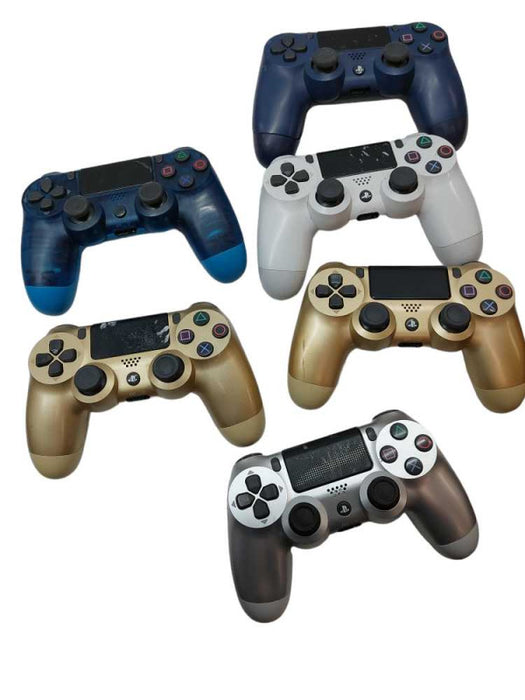 Bundle of 6 Sony Playstation 4 Controllers Misc Colors ( For Parts )  =