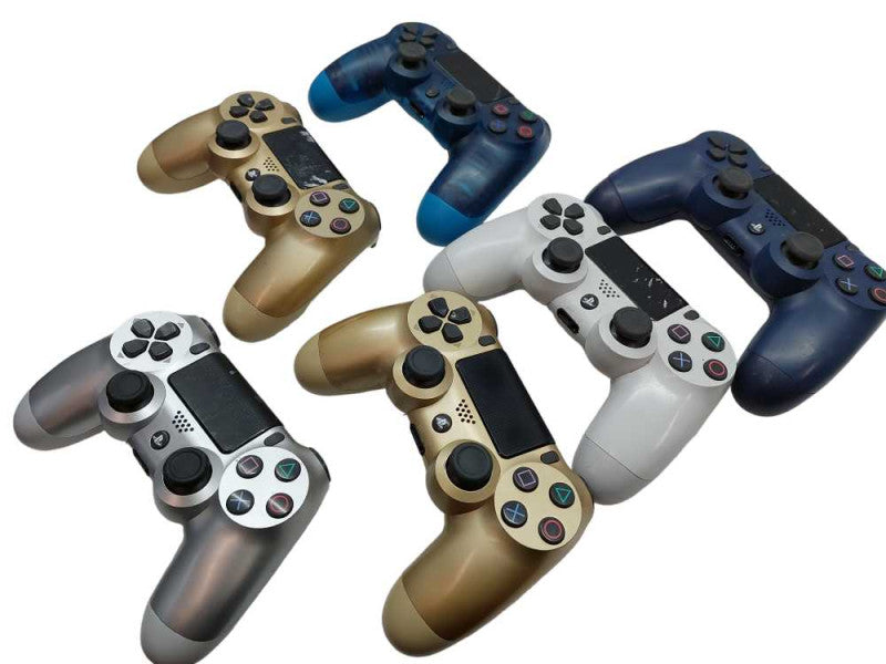 Bundle of 6 Sony Playstation 4 Controllers Misc Colors ( For Parts )  =
