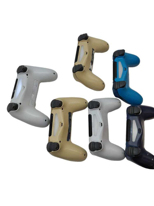 Bundle of 6 Sony Playstation 4 Controllers Misc Colors ( For Parts )  =