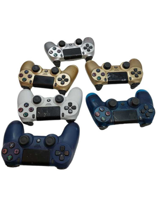 Bundle of 6 Sony Playstation 4 Controllers Misc Colors ( For Parts )  =