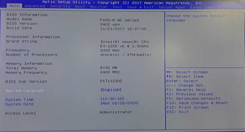 SENECA XNVR200 2U Server | Xeon E3-1225 V6 @ 3.00GHz 8GB ECC DDR4 3.5\\\\\\" )