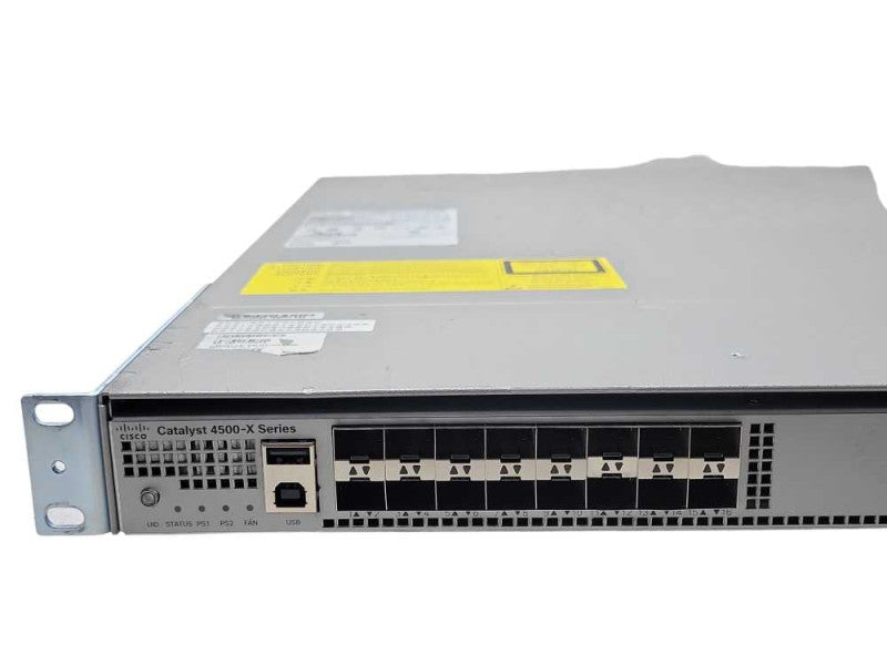 Cisco WS-C4500X-16SFP+ 16 Port Switch - 2x PSU, READ Q_