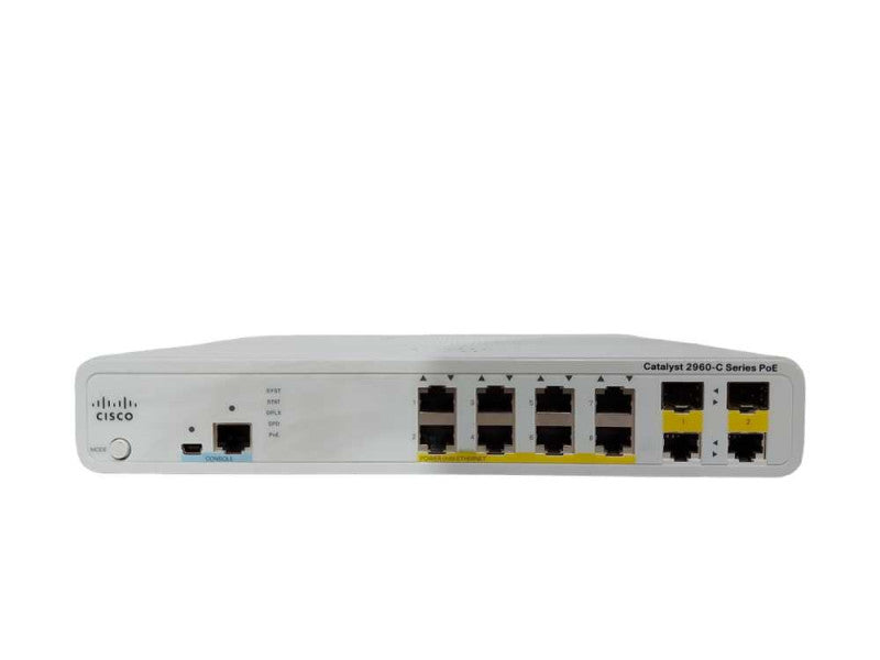 Cisco Catalyst WS-C2960C-8PC-L 8-Port PoE Switch