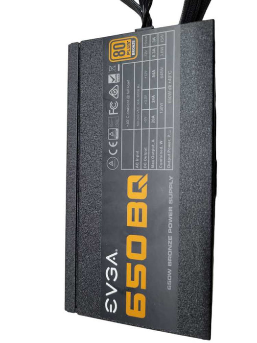 EVGA 650 BQ - 650W Semi-Modular PSU (110-BQ-Q650) %